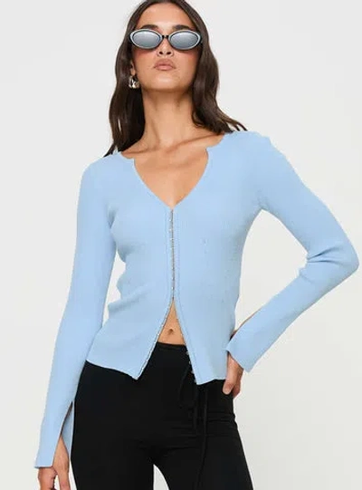Princess Polly Selections Long Sleeve Top In Blue