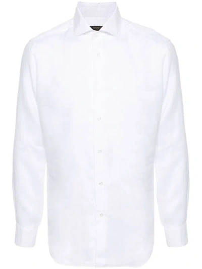 Barba Classic Shirt In White