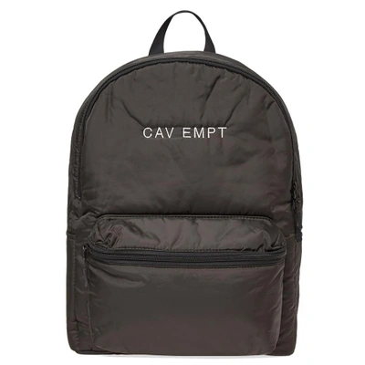 Cav Empt Puffer Backpack In Black