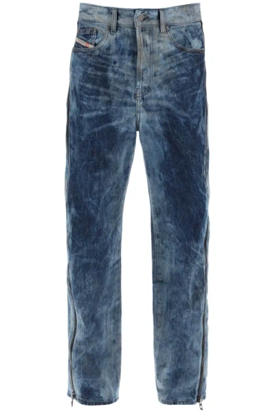 Diesel D Rise Opgax Jeans In Blue