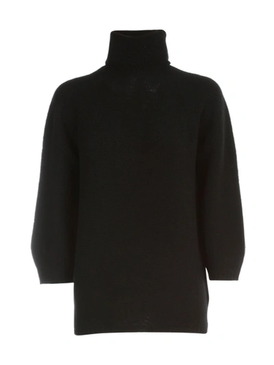 Max Mara Etrusco Pullover In Black