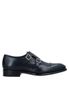 Santoni Loafers In Dark Green