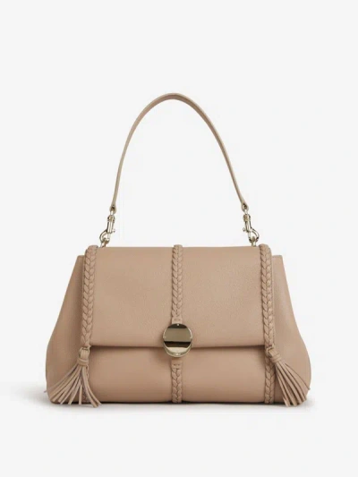 Chloé Penelope M Shoulder Bag In Rosa Envellit