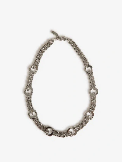 Givenchy Chain G Necklace In Platejat