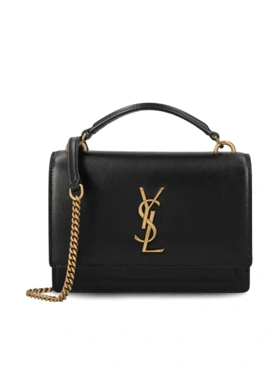 Saint Laurent Handbags In Black