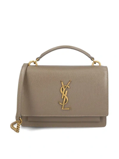 Saint Laurent Handbags In Neutral