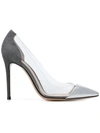 Gianvito Rossi Pumps Mit Einsatz - Grau In Grey