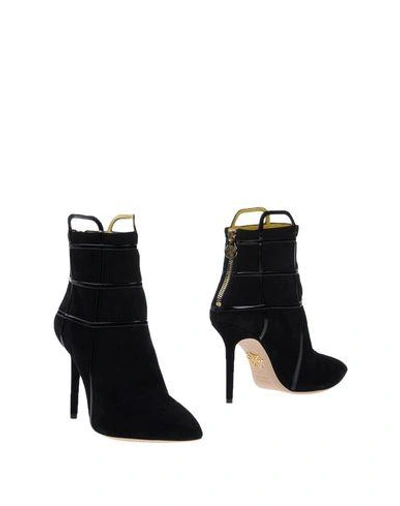 Charlotte Olympia Ankle Boot In Black