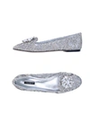 Dolce & Gabbana Loafers In Silver