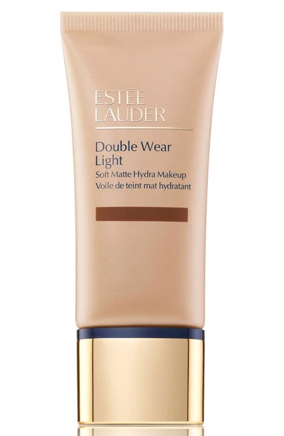 Estée Lauder Double Wear Light Soft Matte Hydra Makeup Foundation In 7n1 Deep Amber