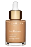 Clarins Skin Illusion Natural Hydrating Foundation In # 111 Auburn