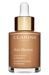 Clarins Skin Illusion Natural Hydrating Foundation In 114 Capuccino