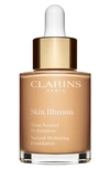 Clarins Skin Illusion Natural Hydrating Foundation In 106 Vanilla