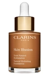 Clarins Skin Illusion Natural Hydrating Foundation In 117 Hazelnut