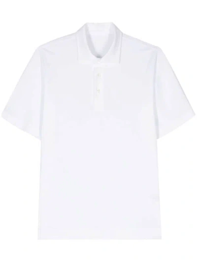 Circolo 1901 Classic Pique Polo Shirt In White