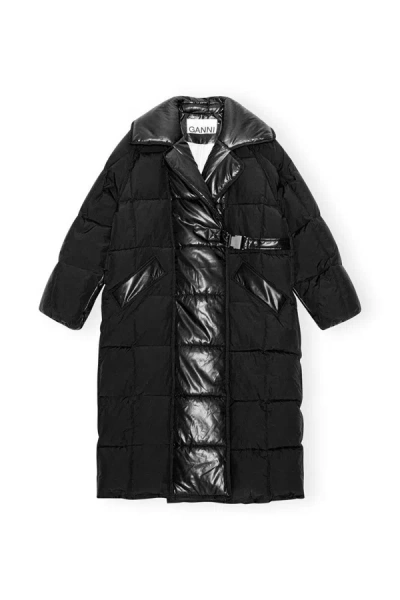 Ganni Outerwear In Black