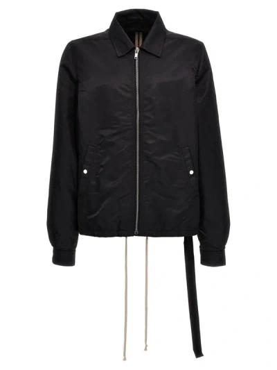 Rick Owens Drkshdw Men Giacca Zipfront Jacket In 09 Black