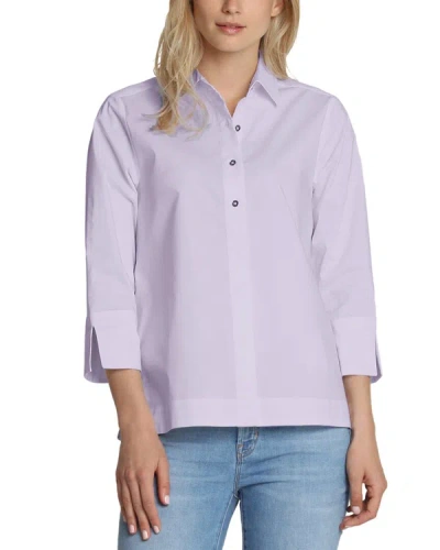 Hinson Wu Savannah Shirt In Purple