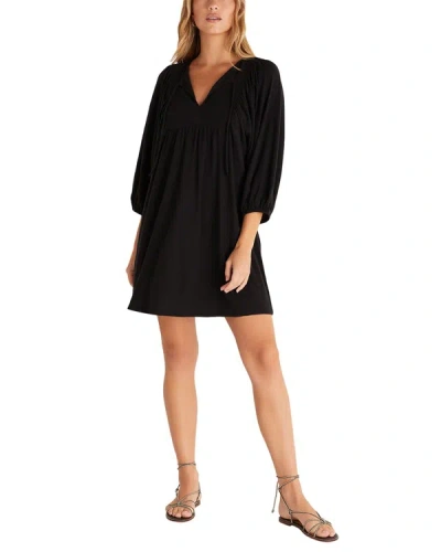 Z Supply Ventura Mini Dress In Black