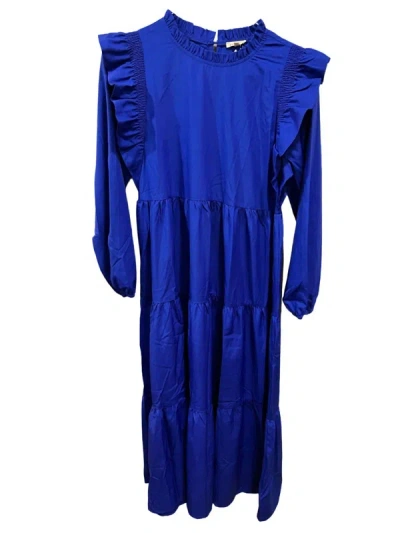 Jodifl Weekend Watch Dress In Royal In Blue