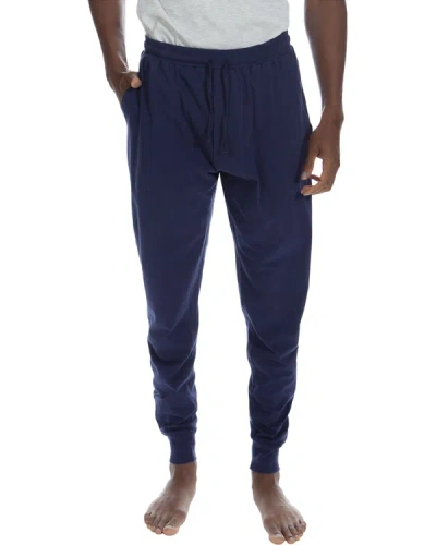 Unsimply Stitched Soft Lounge Cuffed Jogger In Blue