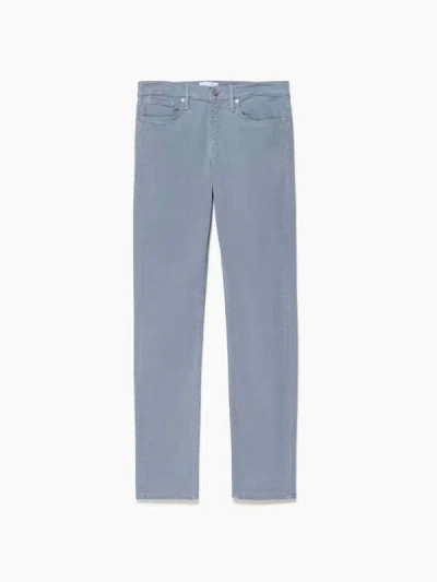 Frame Men's L'homme Slim Brushed Twill Jean In Sky Blue In Gray