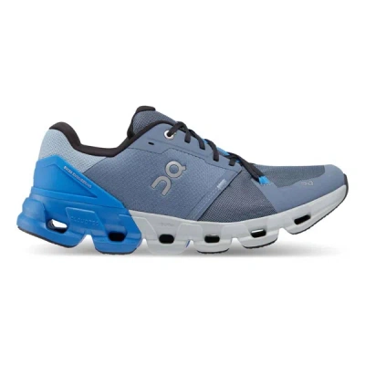 On Running Men's Cloudflyer 4 Running Shoes ( D Width ) In Metal/lapis In Grey