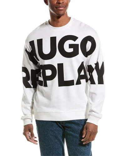 Hugo Boss Sweatshirt In White