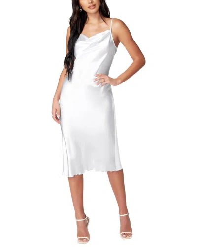 Bebe Midi Dress In White