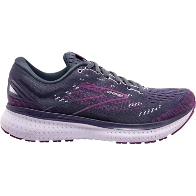 Brooks Women's Glycerin 19 Running Shoes - B/medium Width In Ombre/violet/lavendar In Purple