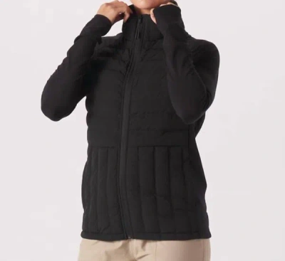 Glyder Pure Puffer Jacket In Black