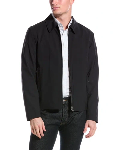 Hugo Boss Wool-blend Jacket In Black