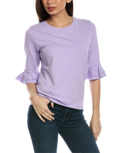 Sara Campbell Ramona Top In Purple