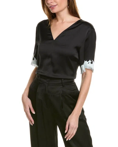 Cedric Charlier Blouse In Black