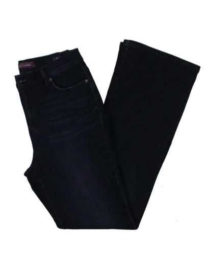 Gloria Vanderbilt Amanda Womens Classic Rise Dark Wash Bootcut Jeans In Multi