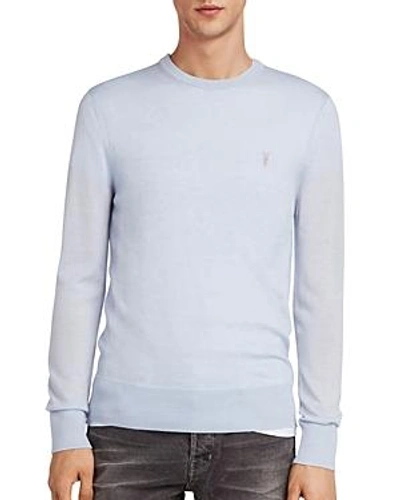 Allsaints Mode Merino Sweater In Foss Blue