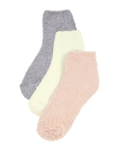 Stems Set Of 3 Cozy Sock In Beige