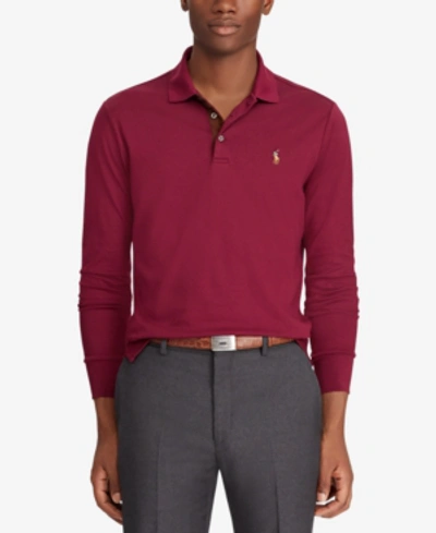 Ralph lauren classic wine polo shirt sale