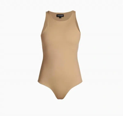 Lamarque Sydelle Bodysuit In Wheat In Gold