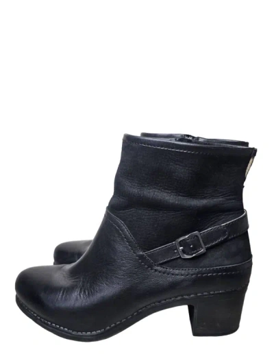 Dansko Hayley Ankle Boot In Black