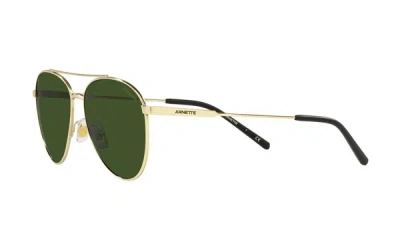 Arnette Men's 58mm Brushed Light Gold Sunglasses An3085-739-71-58