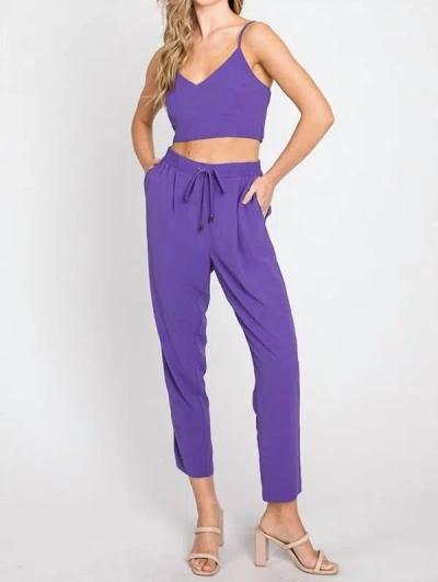 Geegee Tank Top In Purple Dream In Multi