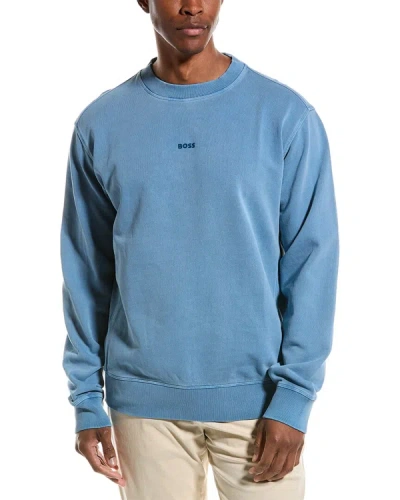 Hugo Boss Sweatshirt In Blue
