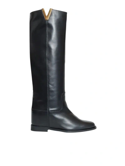 Via Roma 15 Boot In Black