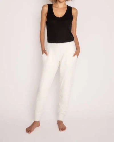 Pj Salvage Mountain Mama Banded Pant In Ivory In White