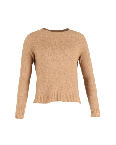 Max Mara Weekend  Sweater In Beige Alpaca-blend In Brown