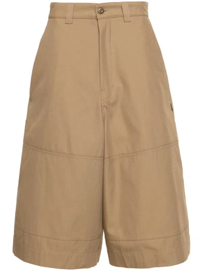 Mm6 Maison Margiela Short Chinos In Brown