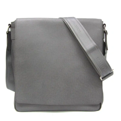 Pre-owned Louis Vuitton Roman Grey Leather Shopper Bag ()
