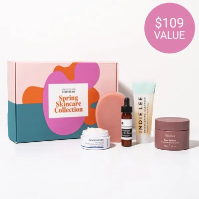 Credo Clean Starter Kit - Spring Skincare Collection In Multi