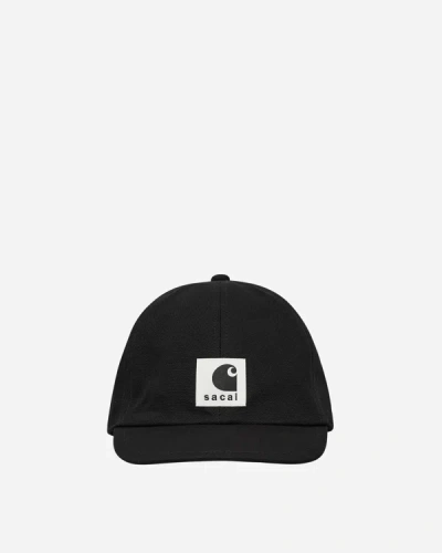 Carhartt WIP × sacai Duck Cap Buy Sacai x Carhartt WIP Duck Cap 'Black' - 24 0728S 001 | GOAT